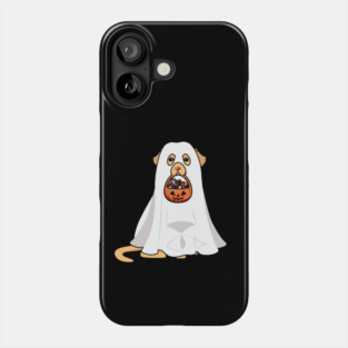 Golden Retriever Dog Ghost Halloween Phone Case