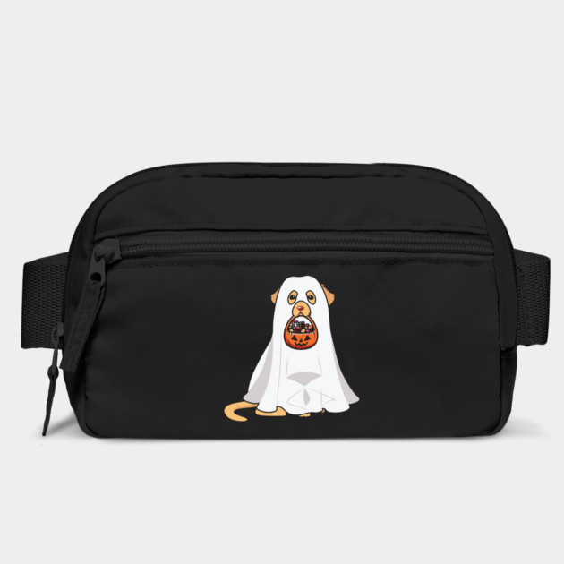 Golden Retriever Dog Ghost Halloween by The WYLD Tribe