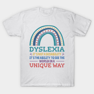 Dyslexia Awareness Dyslexic T-Shirt
