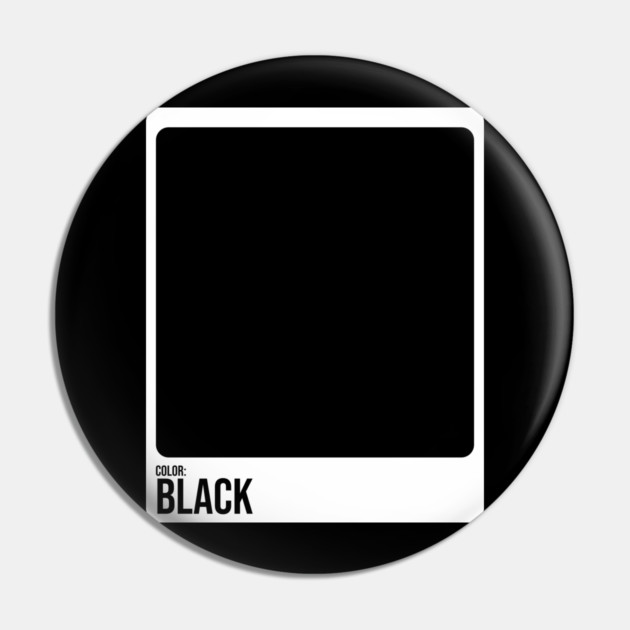 Paint Swatches Costume Black Color Swatch Family Group Halloween Pin by belownormal