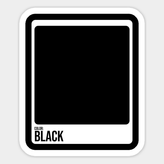 Paint Swatches Costume Black Color Swatch Family Group Halloween Magnet by belownormal