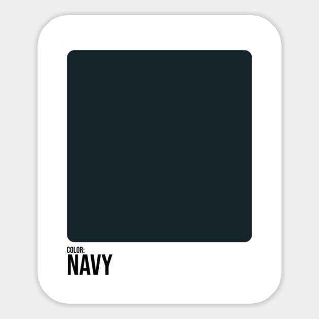 Paint Swatches Costume Navy Blue Color Swatch Family Group Halloween Magnet by belownormal