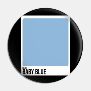 Paint Swatches Costume Baby Blue Color Swatch Family Group Halloween Pin