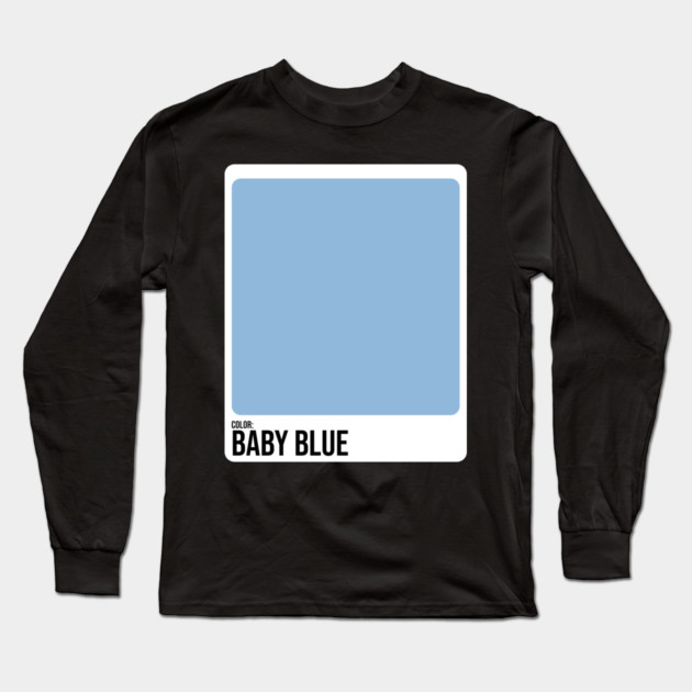 Paint Swatches Costume Baby Blue Color Swatch Family Group Halloween Long Sleeve T-Shirt by belownormal