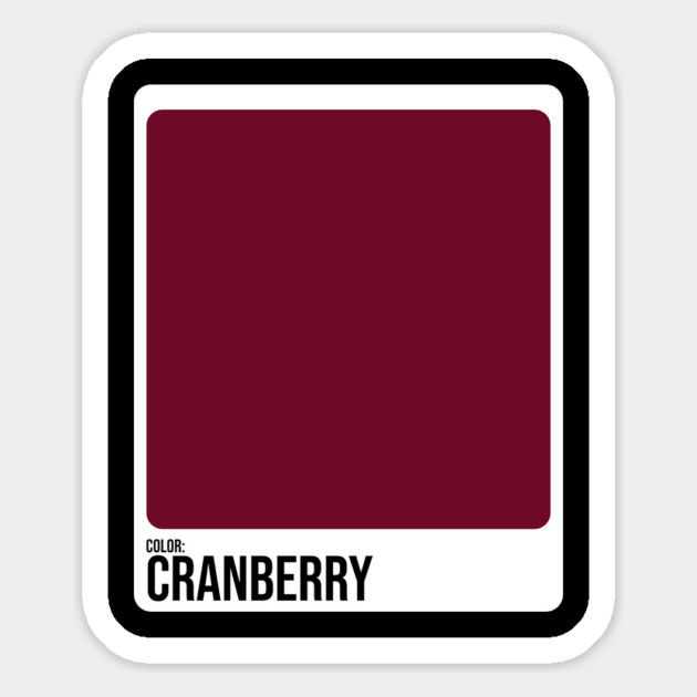 Paint Swatches Costume Cranberry Color Swatch Family Group Halloween Magnet by belownormal