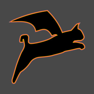 Bat-Cat Attack! T-Shirt