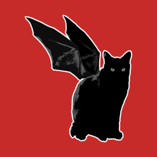 Death Stare from Ciabatta, Bat-Cat T-Shirt