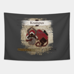 Krampus Hunter Tapestry