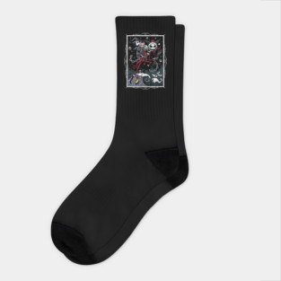 Jack Vom Krampus - Goth Holidays Socks