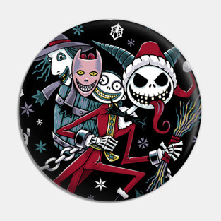 Jack Vom Krampus - Goth Holidays Pin