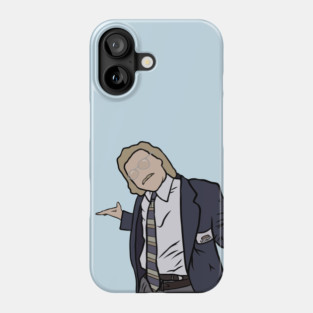 Security Guard Shrug Phone Case