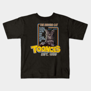 Toonces The Driving CaT, ElaCuteOfficeGirl Vintage Kids T-Shirt