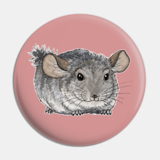 Chinchilla Pin
