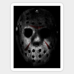 Friday the 13th, Jason Voorhees, Slasher. Horror Classic Sticker