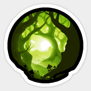 Woodland Sticker