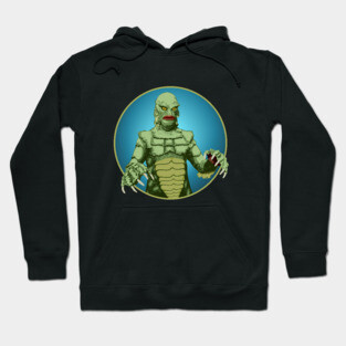 Creature from the Black Lagoon Portrait Hoodie
