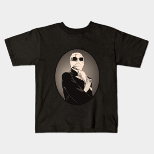 The Invisible Man Portrait (Sepia) Kids T-Shirt