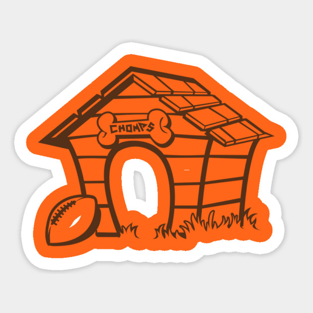 BROWNS DOG HOUSE Sticker by stayfrostybro