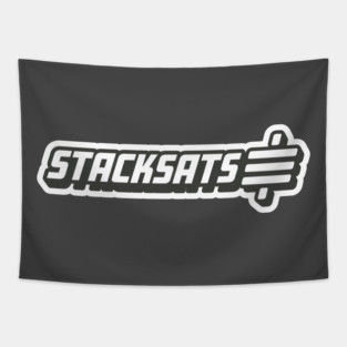 Stack Sats Racing Tapestry