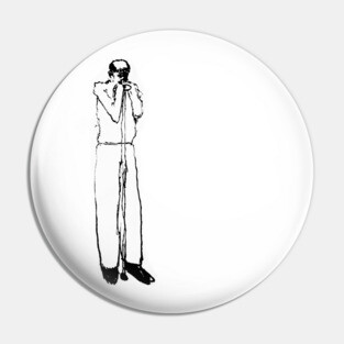 Ian Curtis - Joy Division Pin