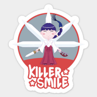 KILLER SMILE Sticker
