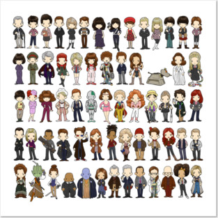 Doctor and friends Posters and Art