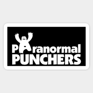 Paranormal Punchers Basic Logo Sticker