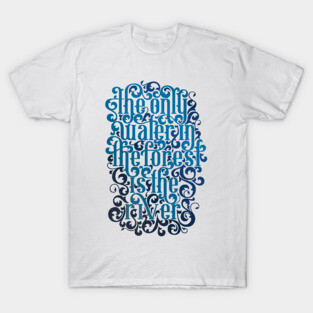 River Song Blue Lettering Quote T-Shirt