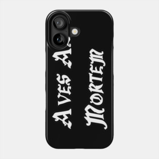 Aves Ad Mortem Phone Case