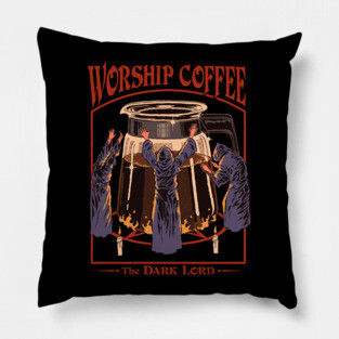 Worship Coffee Pillow