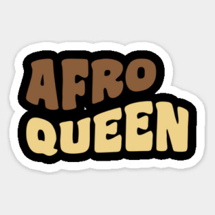 Afro Queen, Black Queen, Black Woman Magnet