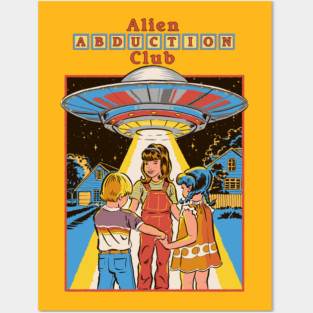 Alien Abduction Club Posters and Art