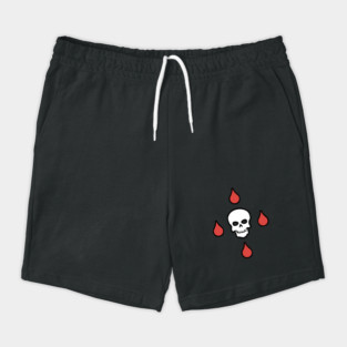 Blood Skull Shorts