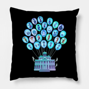 Haunted Balloons Pillow