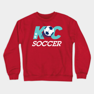 KC Soccer Current Red Crewneck Sweatshirt