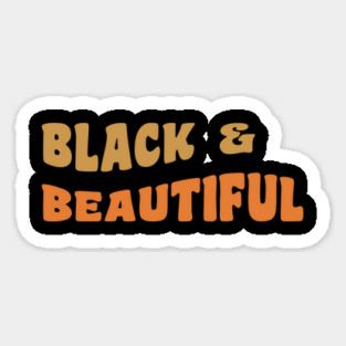 Black & Beautiful Magnet