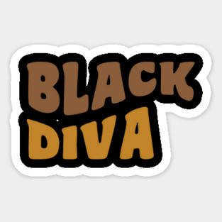 Black Diva Magnet