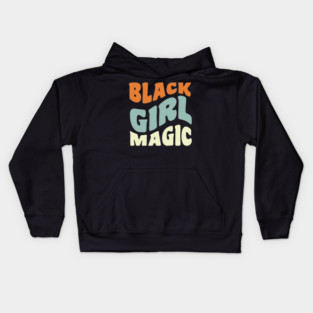 Black girl magic Kids Hoodie