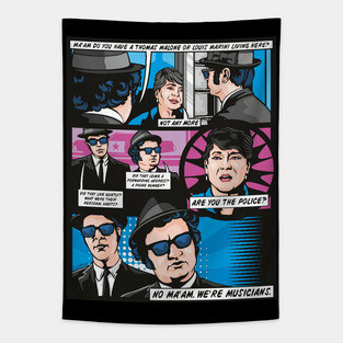 Blues Brothers Tapestry