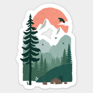 For Evergreen Sticker