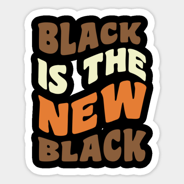 Black is the new Black Magnet by UrbanLifeApparel