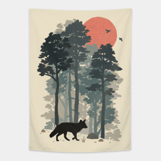 Familiar Forest Tapestry