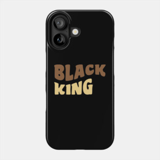 Black King, Black Man Phone Case