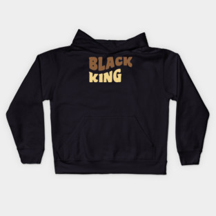Black King, Black Man Kids Hoodie