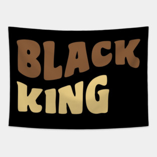 Black King, Black Man Tapestry
