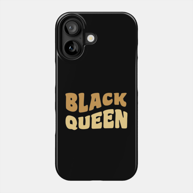 Black Queen, Black Woman Phone Case by UrbanLifeApparel