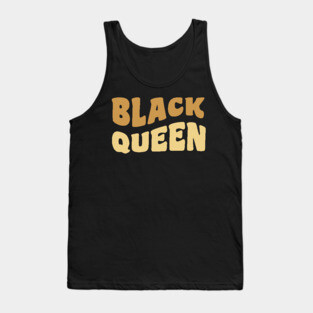 Black Queen, Black Woman Tank Top