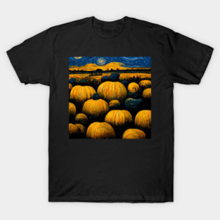 VAN GOGH PUMPKIN PATCH 02 T-Shirt