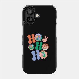 Hippie Ho Ho Ho Christmas Peace Phone Case