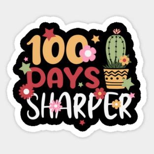 100 days sharper cactus Magnet
